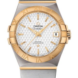 Omega Constellationco-Axial Chronometer 35 Mm Silver