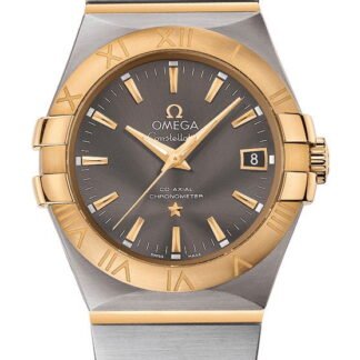 Omega Constellationco-Axial Chronometer 35 Mm Gray