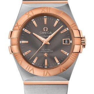 Omega Constellationco-Axial Chronometer 35 Mm Gray