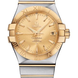 Omega Constellationco-Axial Chronometer 35 Mm Gold