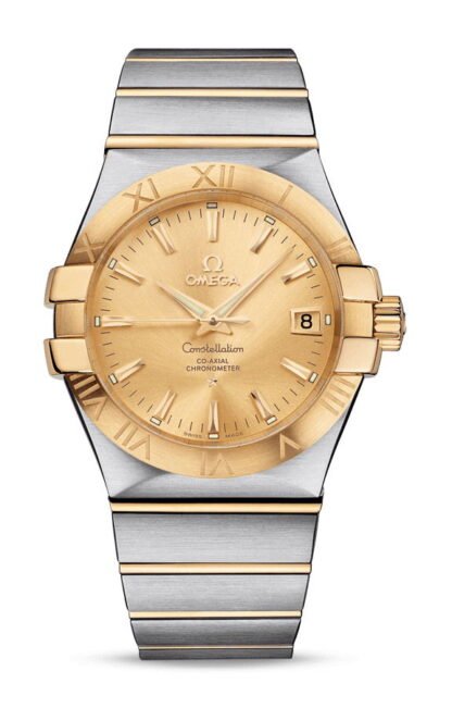Omega Constellationco-Axial Chronometer 35 Mm Gold