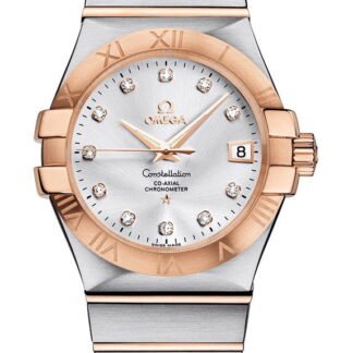 Omega Constellationco-Axial Chronometer 35 Mm Silver