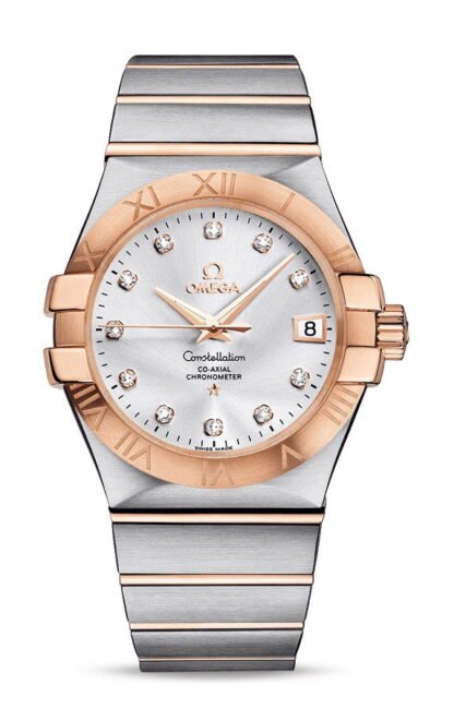 Omega Constellationco-Axial Chronometer 35 Mm Silver