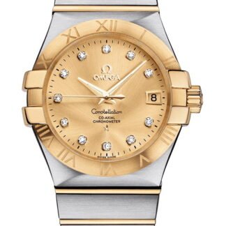Omega Constellationco-Axial Chronometer 35 Mm Gold