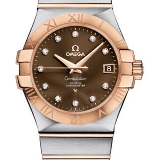 Omega Constellationco-Axial Chronometer 35 Mm Brown