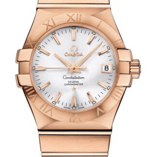 Omega Constellationco-Axial Chronometer 35 Mm Silver
