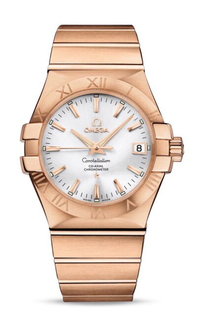 Omega Constellationco-Axial Chronometer 35 Mm Silver
