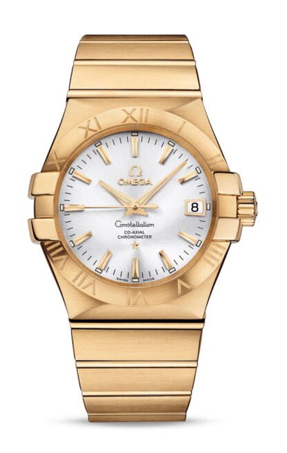 Omega Constellationco-Axial Chronometer 35 Mm Silver