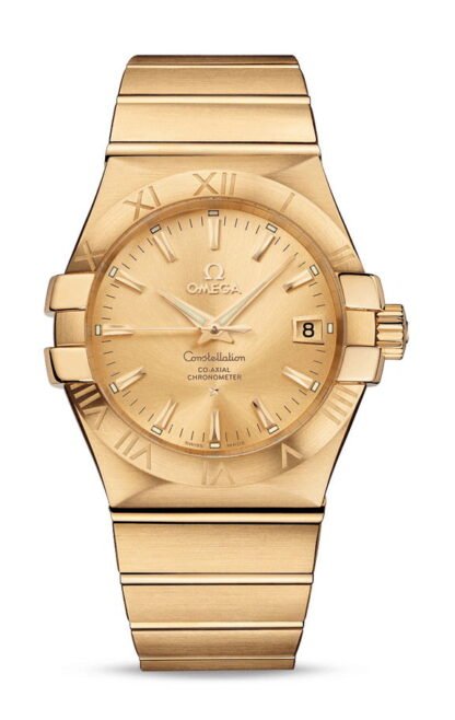 Omega Constellationco-Axial Chronometer 35 Mm Gold