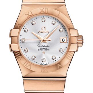 Omega Constellationco-Axial Chronometer 35 Mm Silver