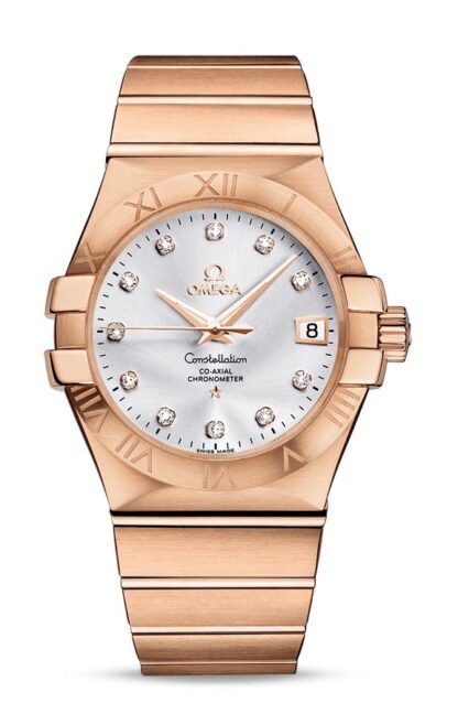 Omega Constellationco-Axial Chronometer 35 Mm Silver