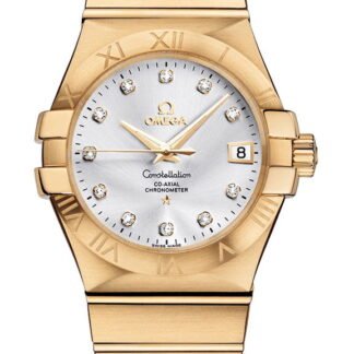 Omega Constellationco-Axial Chronometer 35 Mm Silver