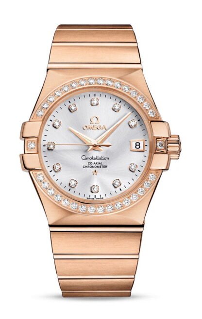 Omega Constellationco-Axial Chronometer 35 Mm Silver