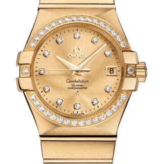 Omega Constellationco-Axial Chronometer 35 Mm Gold