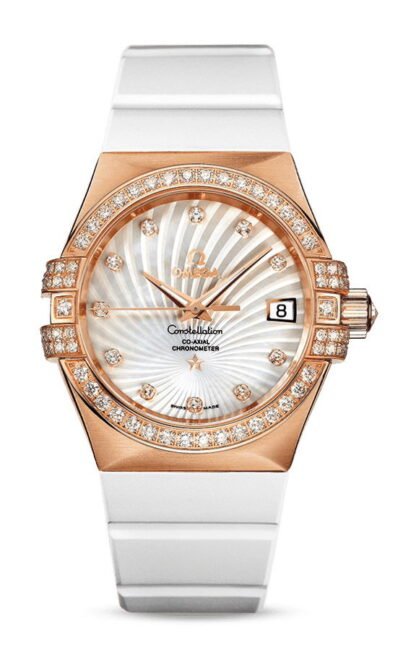 Omega Constellationco-Axial Chronometer 35 Mm White