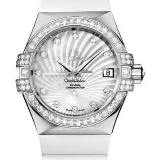 Omega Constellationco-Axial Chronometer 35 Mm White