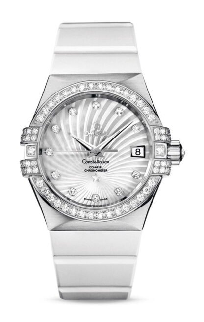 Omega Constellationco-Axial Chronometer 35 Mm White