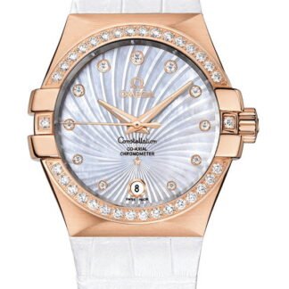 Omega Constellationco-Axial Chronometer 35 Mm White