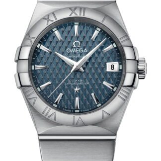 Omega Constellationco-Axial Chronometer 38 Mm Blue