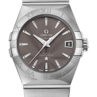 Omega Constellationco-Axial Chronometer 38 Mm Gray
