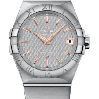 Omega Constellationco-Axial Chronometer 38 Mm Gray