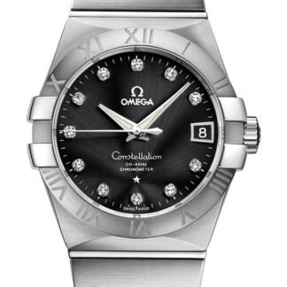 Omega Constellationco-Axial Chronometer 38 Mm Black
