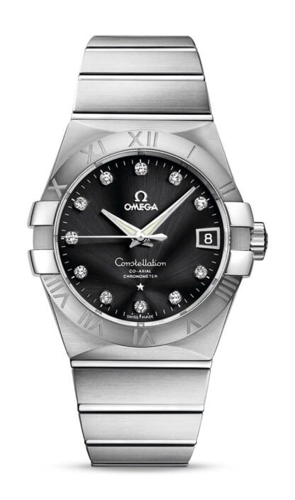Omega Constellationco-Axial Chronometer 38 Mm Black