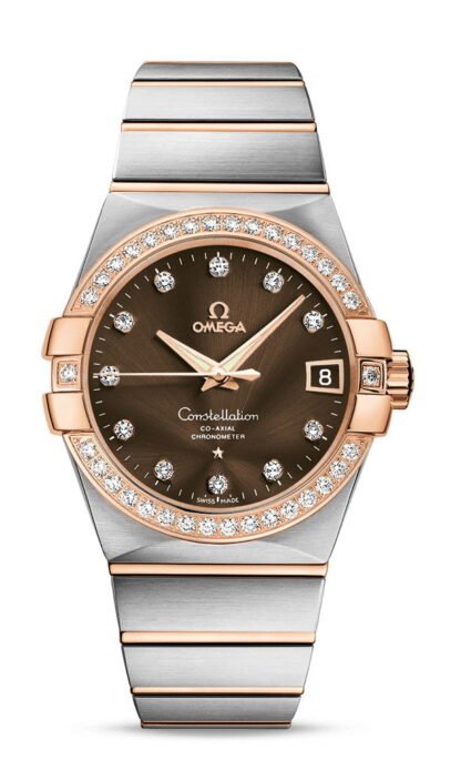 Omega Constellationco-Axial Chronometer 38 Mm Brown