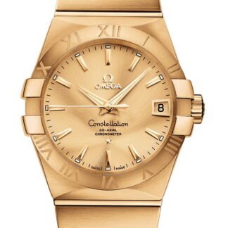 Omega Constellationco-Axial Chronometer 38 Mm Gold