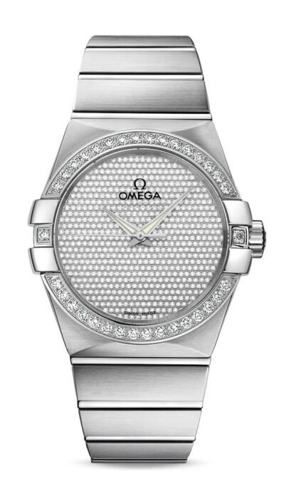Omega Constellationco-Axial Chronometer 38 Mm White