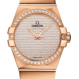 Omega Constellationco-Axial Chronometer 38 Mm Red