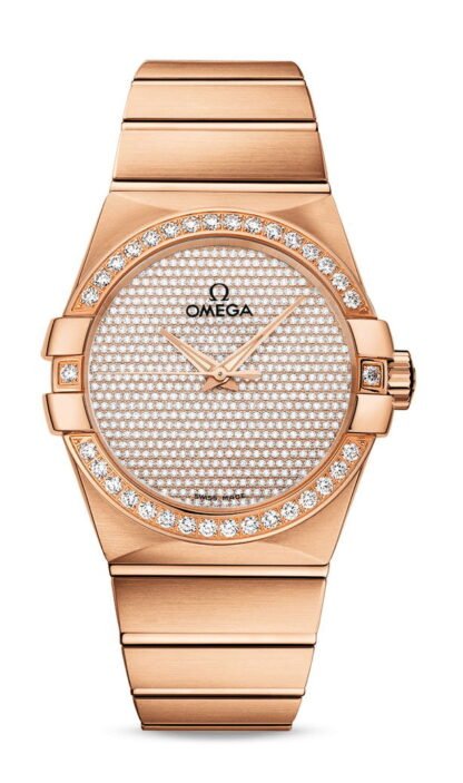 Omega Constellationco-Axial Chronometer 38 Mm Red