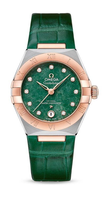 Omega Constellationco-Axial Master Chronometer 29 Mm Green