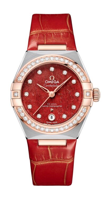Omega Constellationco-Axial Master Chronometer 29 Mmaventurine Red