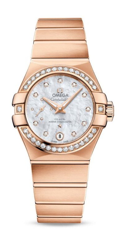 Omega Constellationco-Axial Master Chronometer Small Seconds 27 Mmpetite Seconde White