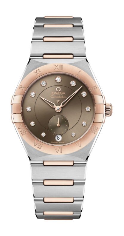 Omega Constellationco‑Axial Master Chronometer Small Seconds 34Mm Brown