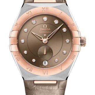 Omega Constellationco‑Axial Master Chronometer Small Seconds 34Mm Brown