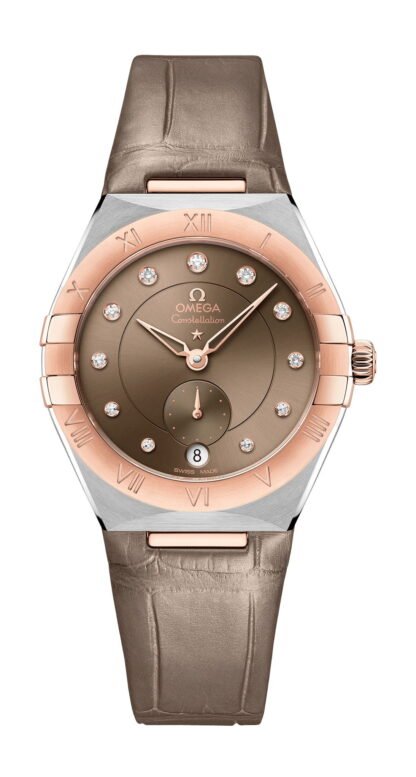 Omega Constellationco‑Axial Master Chronometer Small Seconds 34Mm Brown