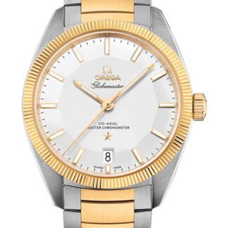 Omega Constellationglobemasterco-Axial Master Chronometer 39 Mm Silver