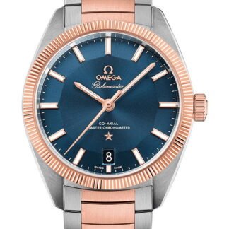 Omega Constellationglobemasterco-Axial Master Chronometer 39 Mm Blue