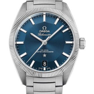 Omega Constellationglobemasterco-Axial Master Chronometer 39 Mm Blue
