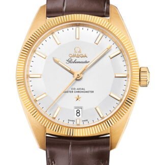 Omega Constellationglobemasterco-Axial Master Chronometer 39 Mm Silver
