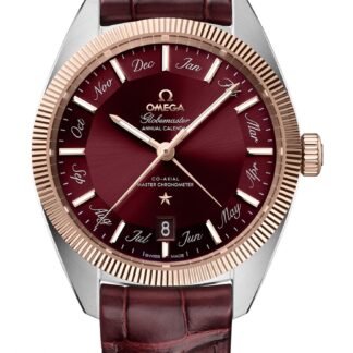 Omega Constellationglobemasterco-Axial Master Chronometer Annual Calendar 41 Mm Red