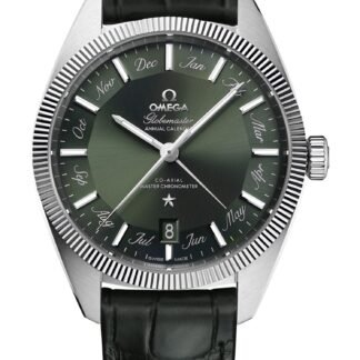 Omega Constellationglobemasterco-Axial Master Chronometer Annual Calendar 41 Mm Green