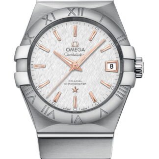 Omega Constellation Co-Axial 38 Mm Silver