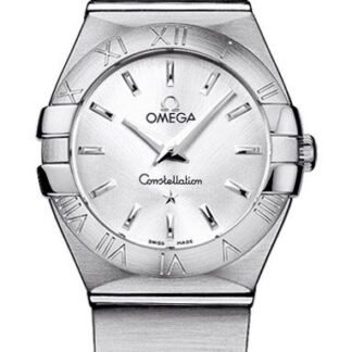 Omega Constellationquartz 24 Mm Silver