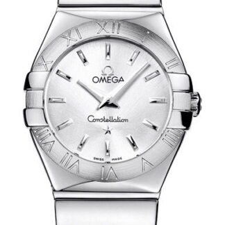 Omega Constellationquartz 24 Mm Silver