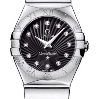 Omega Constellationquartz 24 Mm Black