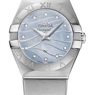 Omega Constellationquartz 24 Mm Blue