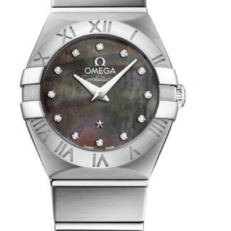 Omega Constellationquartz 24 Mmtahiti Gray